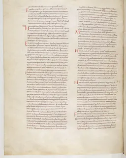 Vivian Bible, Judith 11 (folio 288) by Master C. (Vivian Bible illuminator)