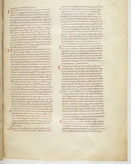 Vivian Bible, Judith 15 (folio 291) by Master C. (Vivian Bible illuminator)