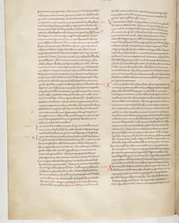 Vivian Bible, Leviticus 11 (folio 72) by Master C. (Vivian Bible illuminator)