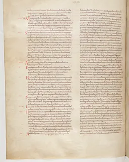 Vivian Bible, Leviticus 18 (folio 76) by Master C. (Vivian Bible illuminator)