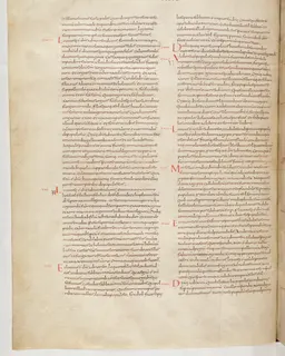 Vivian Bible, Leviticus 24 (folio 80) by Master C. (Vivian Bible illuminator)