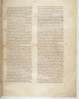 Vivian Bible, Leviticus 25 (folio 81) by Master C. (Vivian Bible illuminator)