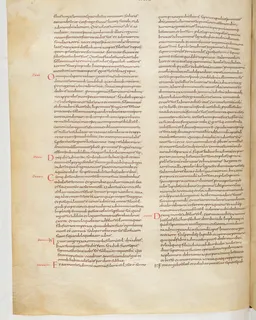 Vivian Bible, Leviticus 27 (folio 82) by Master C. (Vivian Bible illuminator)