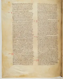 Vivian Bible, Malachi 1 (folio 648) by Master C. (Vivian Bible illuminator)