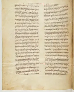 Vivian Bible, Micah 7 (folio 632) by Master C. (Vivian Bible illuminator)