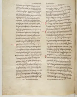 Vivian Bible, Nahum 3 (folio 634) by Master C. (Vivian Bible illuminator)