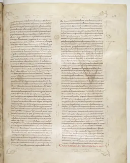 Vivian Bible, Nehemiah 7 (folio 269) by Master C. (Vivian Bible illuminator)