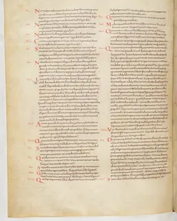 Vivian Bible, Numbers 26 (folio 98) by Master C. (Vivian Bible illuminator)