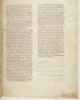 Vivian Bible, Numbers 34 (folio 103) by Master C. (Vivian Bible illuminator)