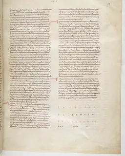 Vivian Bible, Numbers 5 (folio 85) by Master C. (Vivian Bible illuminator)