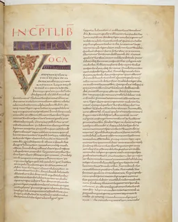 Vivian Bible, Numbers 9 (folio 87) by Master C. (Vivian Bible illuminator)