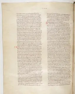 Vivian Bible, Proverbs 12 (folio 424) by Master C. (Vivian Bible illuminator)