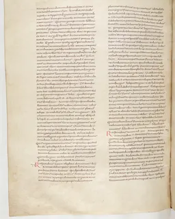 Vivian Bible, Proverbs 19 (folio 428) by Master C. (Vivian Bible illuminator)