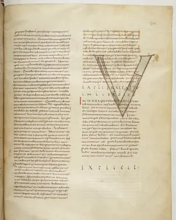 Vivian Bible, Proverbs 4 (folio 419) by Master C. (Vivian Bible illuminator)