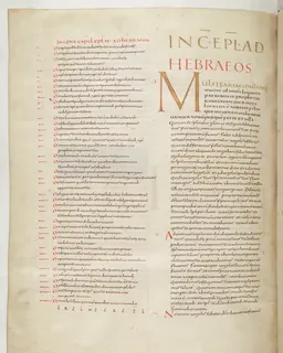 Vivian Bible, Revelation 22 (folio 830) by Master C. (Vivian Bible illuminator)
