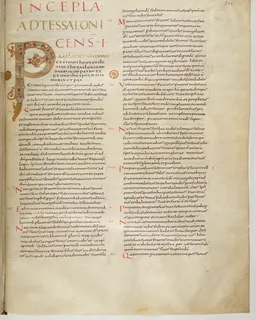 Vivian Bible, Revelation 5 (folio 819) by Master C. (Vivian Bible illuminator)