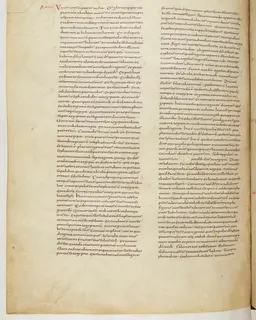 Vivian Bible, Romans 7 (folio 746) by Master C. (Vivian Bible illuminator)