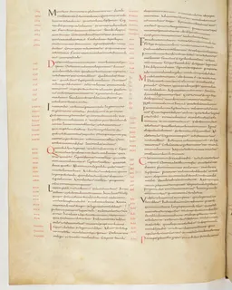 Vivian Bible, Sirach 13 (folio 468) by Master C. (Vivian Bible illuminator)