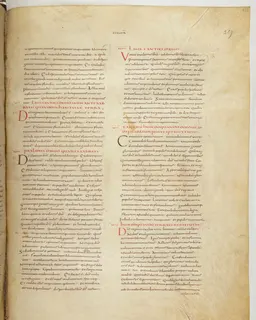 Vivian Bible, Sirach 2 (folio 461) by Master C. (Vivian Bible illuminator)