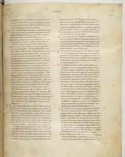 Vivian Bible, Sirach 28 (folio 477) by Master C. (Vivian Bible illuminator)