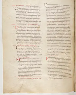 Vivian Bible, Sirach 3 (folio 462) by Master C. (Vivian Bible illuminator)