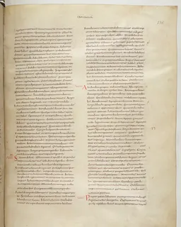 Vivian Bible, Sirach 31 (folio 479) by Master C. (Vivian Bible illuminator)