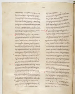 Vivian Bible, Sirach 36 (folio 482) by Master C. (Vivian Bible illuminator)