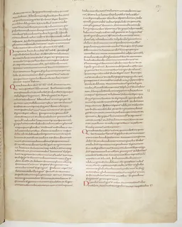 Vivian Bible, Tobit 13 (folio 281) by Master C. (Vivian Bible illuminator)