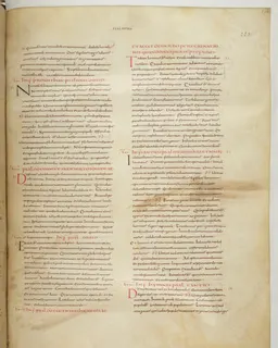 Vivian Bible, Wisdom of Solomon 8 (folio 453) by Master C. (Vivian Bible illuminator)