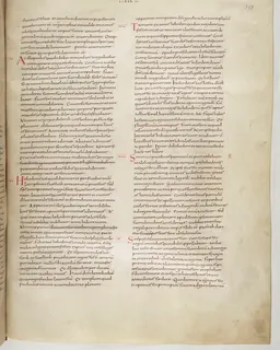 Vivian Bible, Zechariah 7 (folio 643) by Master C. (Vivian Bible illuminator)